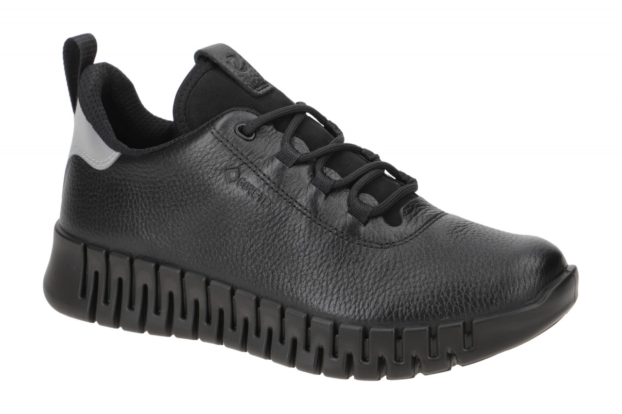 Ecco 21823301001 Damen Schn?r-Halbschuhe Schwarz GORE-TEX wasserdicht 1 Ecco 21823301001 Damen Schn?r-Halbschuhe Schwarz GORE-TEX wasserdicht