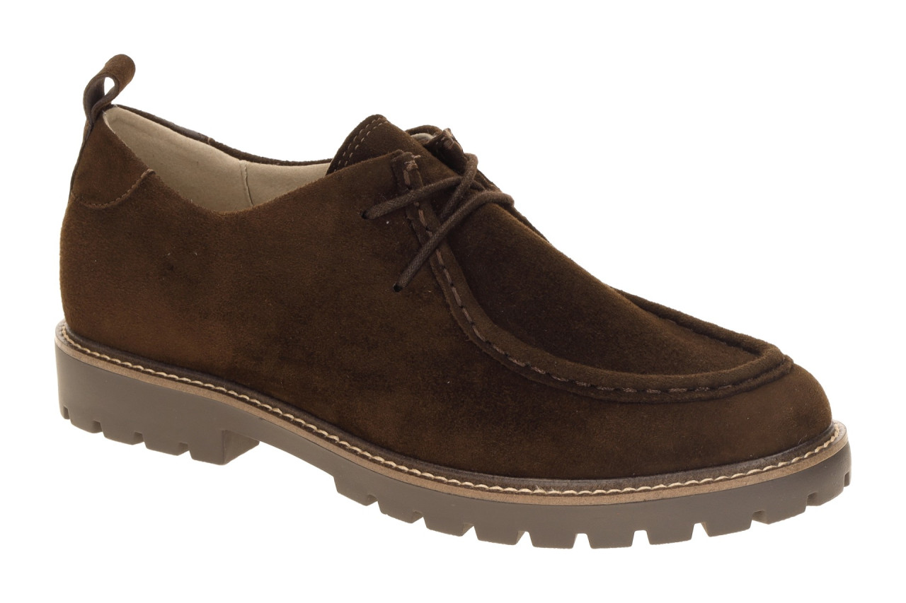 CAPRICE 23612 Damen Halbschuhe dunkelbraun Rauhleder bequeme Schn?rung 1 CAPRICE 23612 Damen Halbschuhe dunkelbraun Rauhleder bequeme Schn?rung