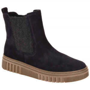Gabor Damen Stiefeletten 8008.03.002 in dunkelblau - bequeme Chelsea Boots