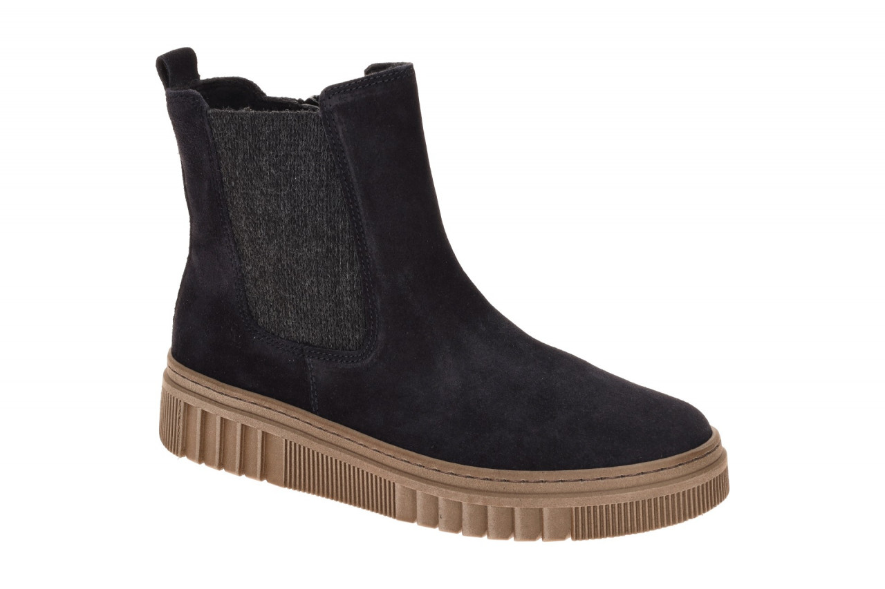 Gabor Damen Stiefeletten 8008.03.002 in dunkelblau - bequeme Chelsea Boots 1 Gabor Damen Stiefeletten 8008.03.002 in dunkelblau - bequeme Chelsea Boots