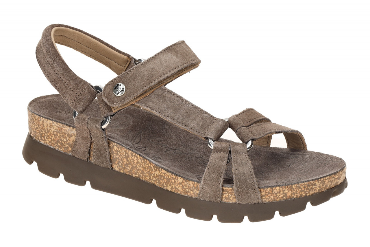 Panama Jack Sally B7 Damen Sandalette grau piedra Stone - Echtleder Riemchens... 1 Panama Jack Sally B7 Damen Sandalette grau piedra Stone - Echtleder Riemchens...