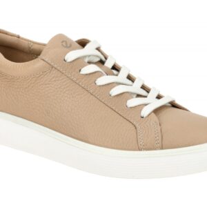 Ecco 21920301084 Soft 60 Ladies Sneaker taupe braun Echtleder flexibel PU-Sohle