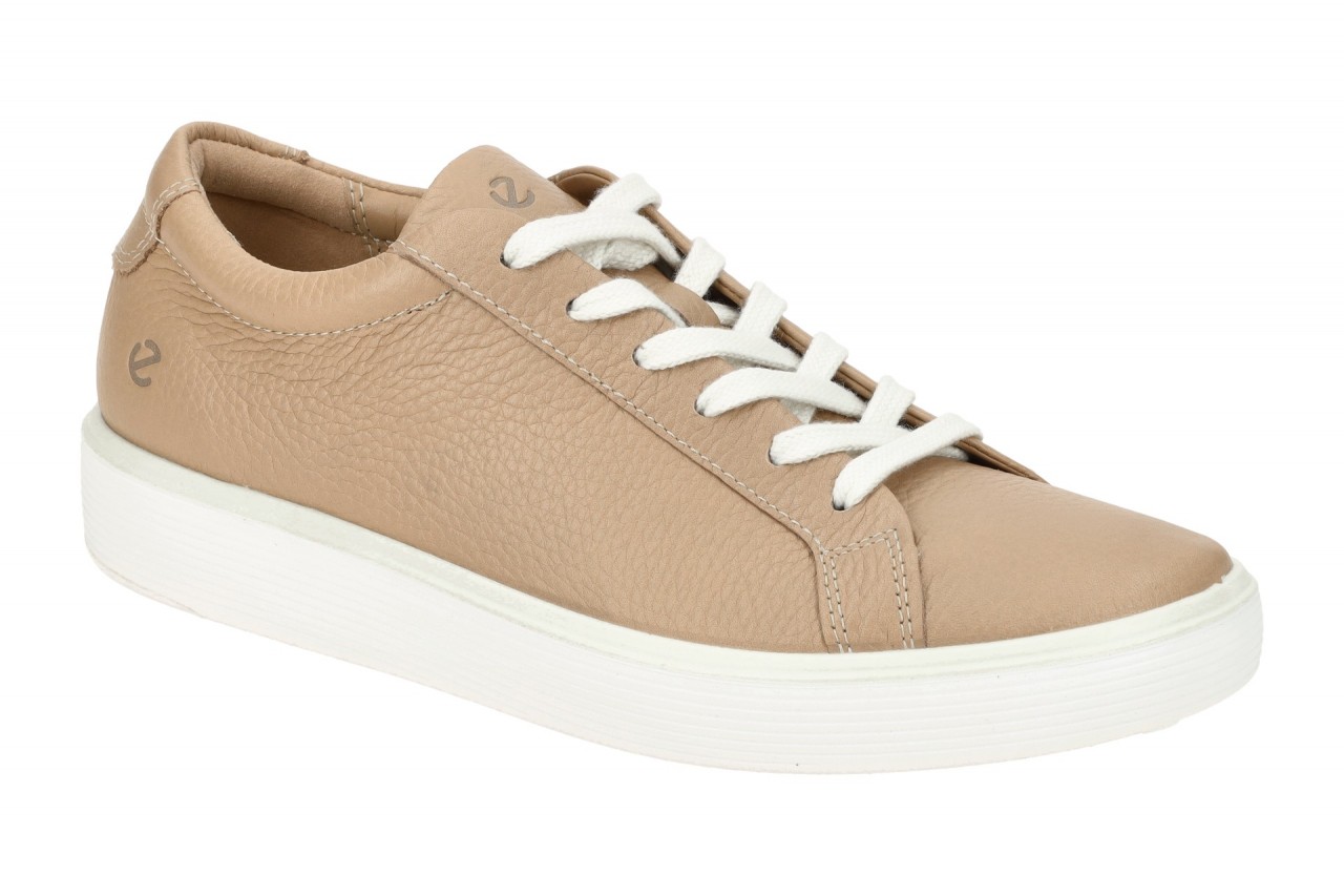 Ecco 21920301084 Soft 60 Ladies Sneaker taupe braun Echtleder flexibel PU-Sohle 1 Ecco 21920301084 Soft 60 Ladies Sneaker taupe braun Echtleder flexibel PU-Sohle