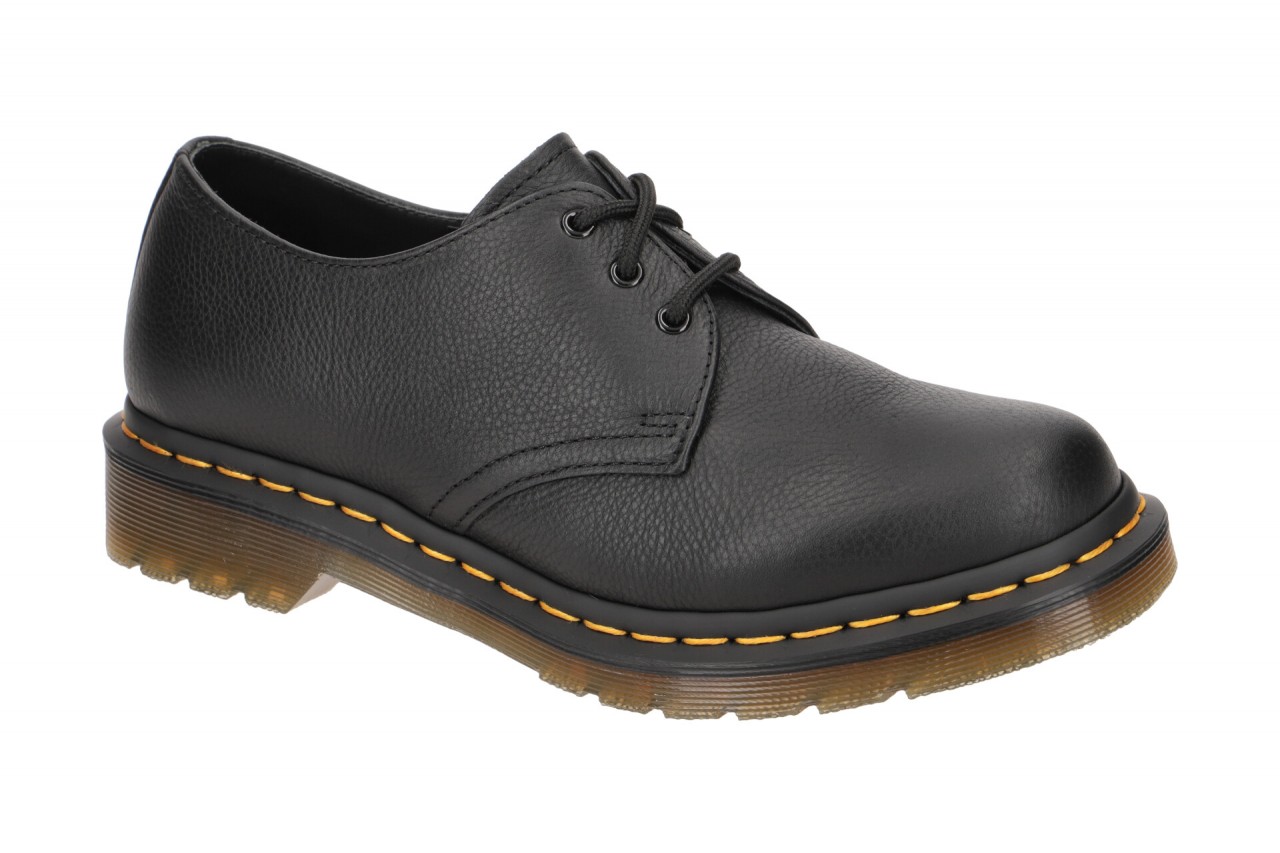 Dr. Martens 24256001 DrM 1461 Schwarz Halbschuhe Virginia Leder Kaltfutter 1 Dr. Martens 24256001 DrM 1461 Schwarz Halbschuhe Virginia Leder Kaltfutter