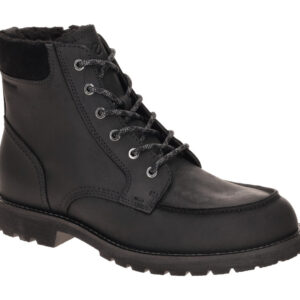 Ecco 53530451052 Herren Winterstiefelette schwarz waterproof Mokassin Stil