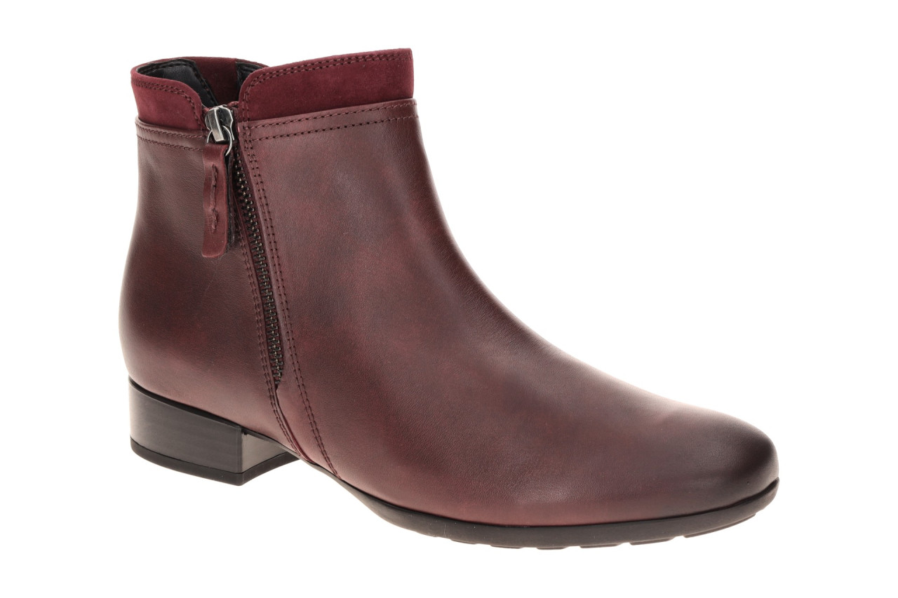 Gabor 8031.02.005 Stiefeletten bordeaux - elegante Damen Ankle Boots 1 Gabor 8031.02.005 Stiefeletten bordeaux - elegante Damen Ankle Boots