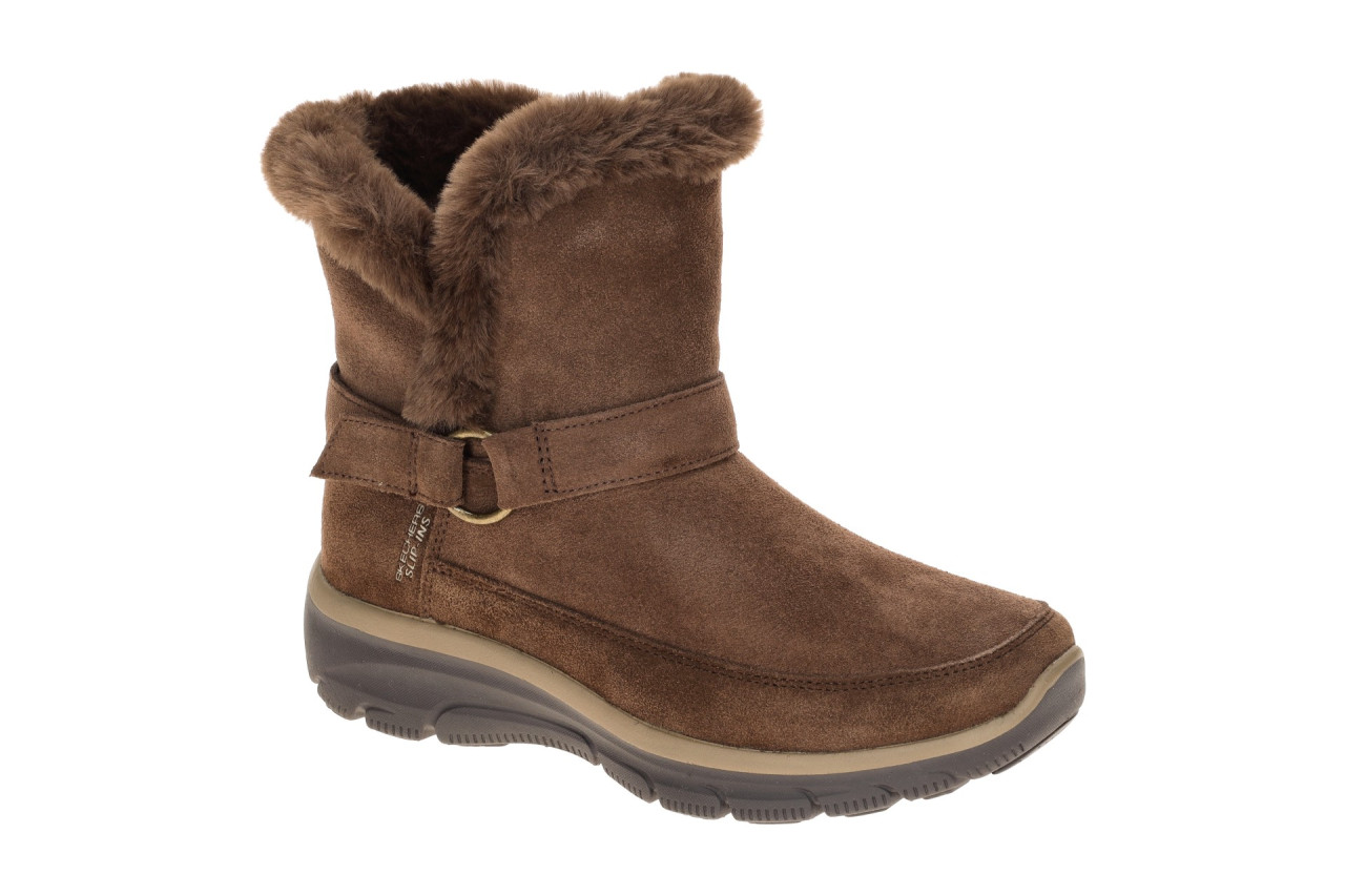 Skechers 168051 CHOC Damenstiefel Schlupf Boots dunkelbraun Choco Memory Foam 1 Skechers 168051 CHOC Damenstiefel Schlupf Boots dunkelbraun Choco Memory Foam