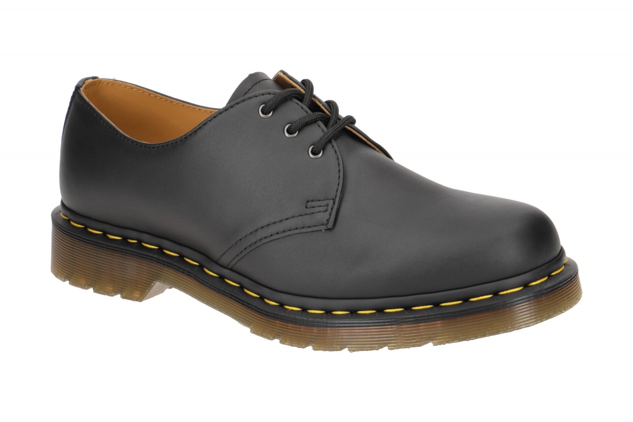 Dr. Martens 11838001 DrM 1461 Schwarz Gelb Unisex Schn?rhalbschuhe 1 Dr. Martens 11838001 DrM 1461 Schwarz Gelb Unisex Schn?rhalbschuhe