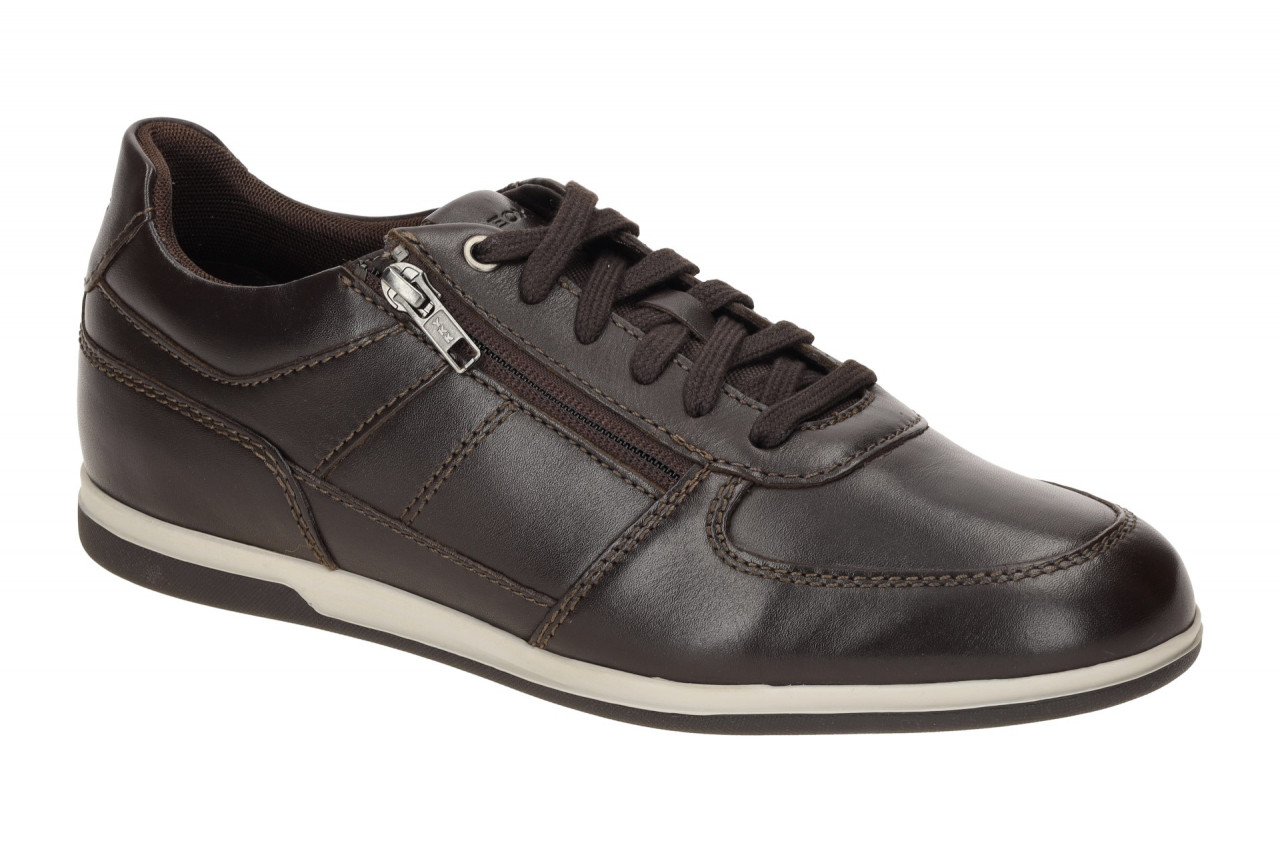 Geox U454GB RENAN Herren Sneaker Braun Coffee atmungsaktiv Gummi Laufsohle 1 Geox U454GB RENAN Herren Sneaker Braun Coffee atmungsaktiv Gummi Laufsohle