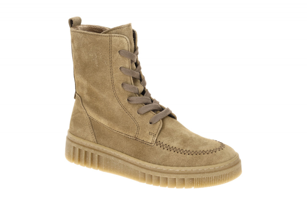 Gabor 8008.04.004 Damen Stiefeletten Beige Ferro Weit H - Lace Up Boots 1 Gabor 8008.04.004 Damen Stiefeletten Beige Ferro Weit H - Lace Up Boots