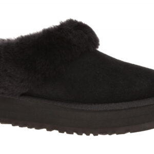 UGG 1171393 BLK TAZZELLE Damen Slipper in Schwarz mit Lammfell-Futter
