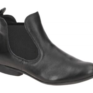 Think Damen Stiefeletten GUAD 3-000414-0000 Schwarz Echtleder elegante Chelse...