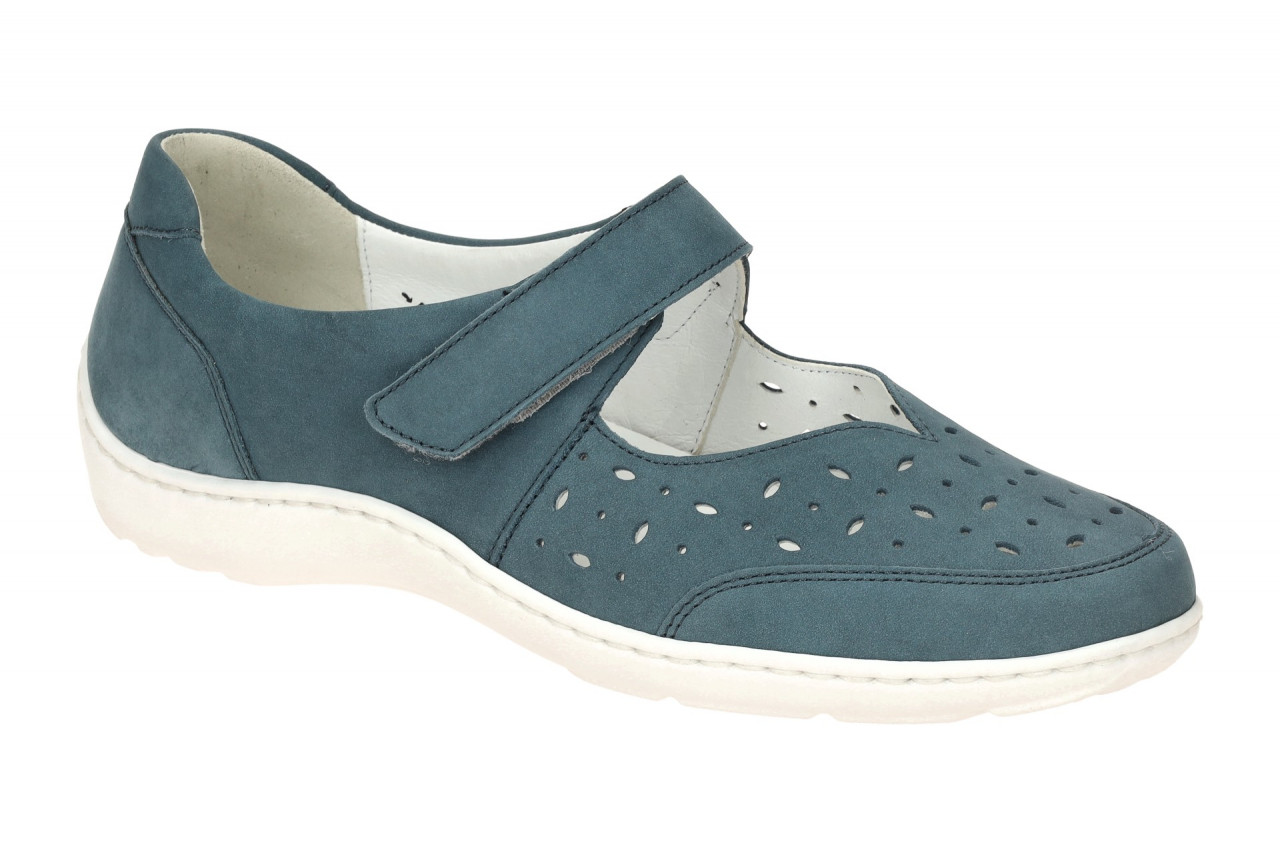 Waldl?ufer 496325 HENNI Blau Denim Damenschuhe Ballerina Mary Jane 1 Waldl?ufer 496325 HENNI Blau Denim Damenschuhe Ballerina Mary Jane