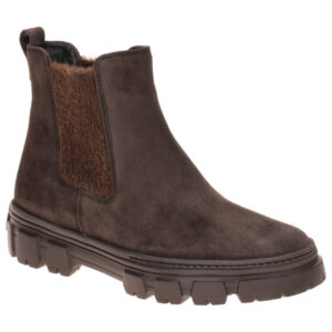 Paul Green Damen Stiefeletten 8348-001 PG 8348 Braun Mocca Winterstiefel mit ...