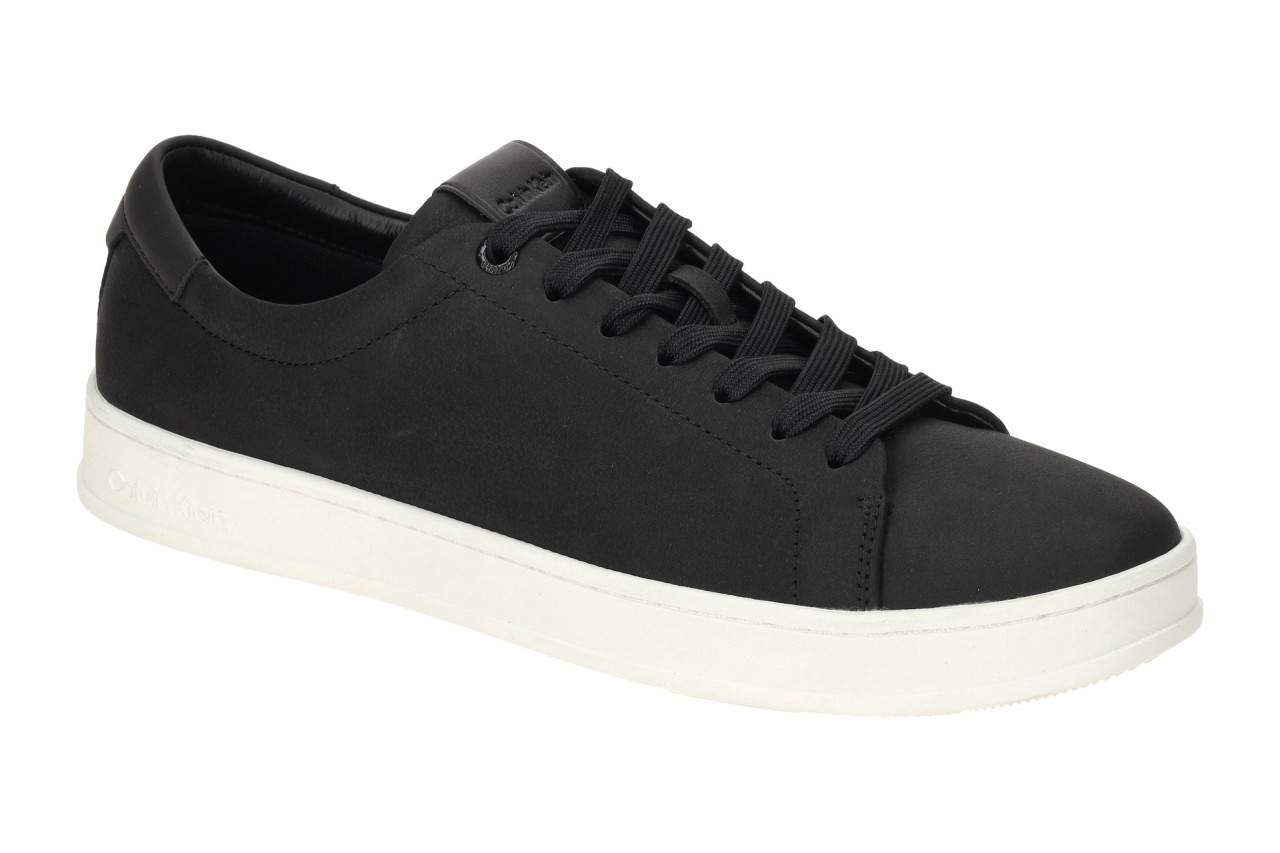 Calvin Klein HM01758 BEH Low Top Lace Up Nu Herrenschuhe Schwarz ck black Ech... 1 Calvin Klein HM01758 BEH Low Top Lace Up Nu Herrenschuhe Schwarz ck black Ech...