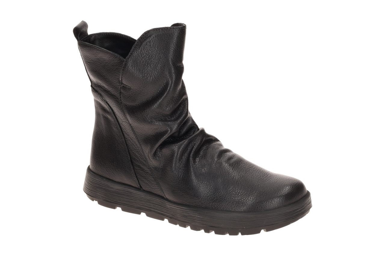 Think 3-001381-0000 COMODA Damen Stiefeletten Schwarz - Bequeme Zip Booties 1 Think 3-001381-0000 COMODA Damen Stiefeletten Schwarz - Bequeme Zip Booties