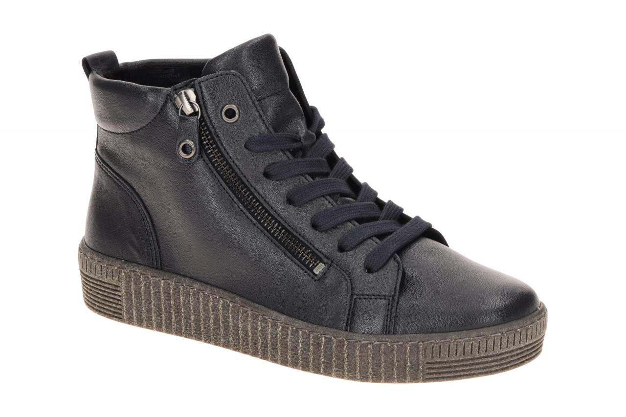 Gabor 8013.01.005 Damen Stiefeletten Dark-Blue Keilabsatz Echtleder 1 Gabor 8013.01.005 Damen Stiefeletten Dark-Blue Keilabsatz Echtleder