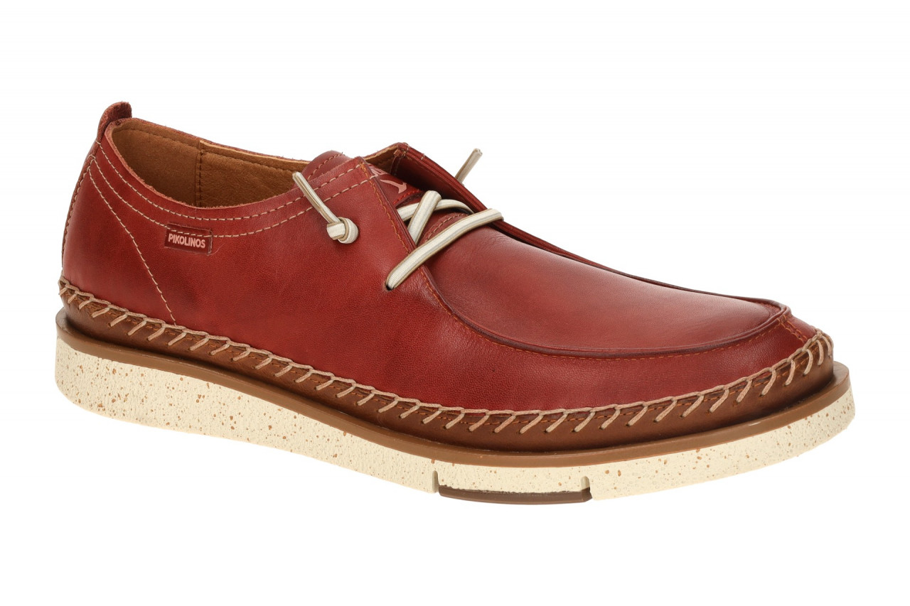 Pikolinos M6L-4274C1 Herren Slipper SAN JUAN sandia rot Echtleder bequem 1 Pikolinos M6L-4274C1 Herren Slipper SAN JUAN sandia rot Echtleder bequem