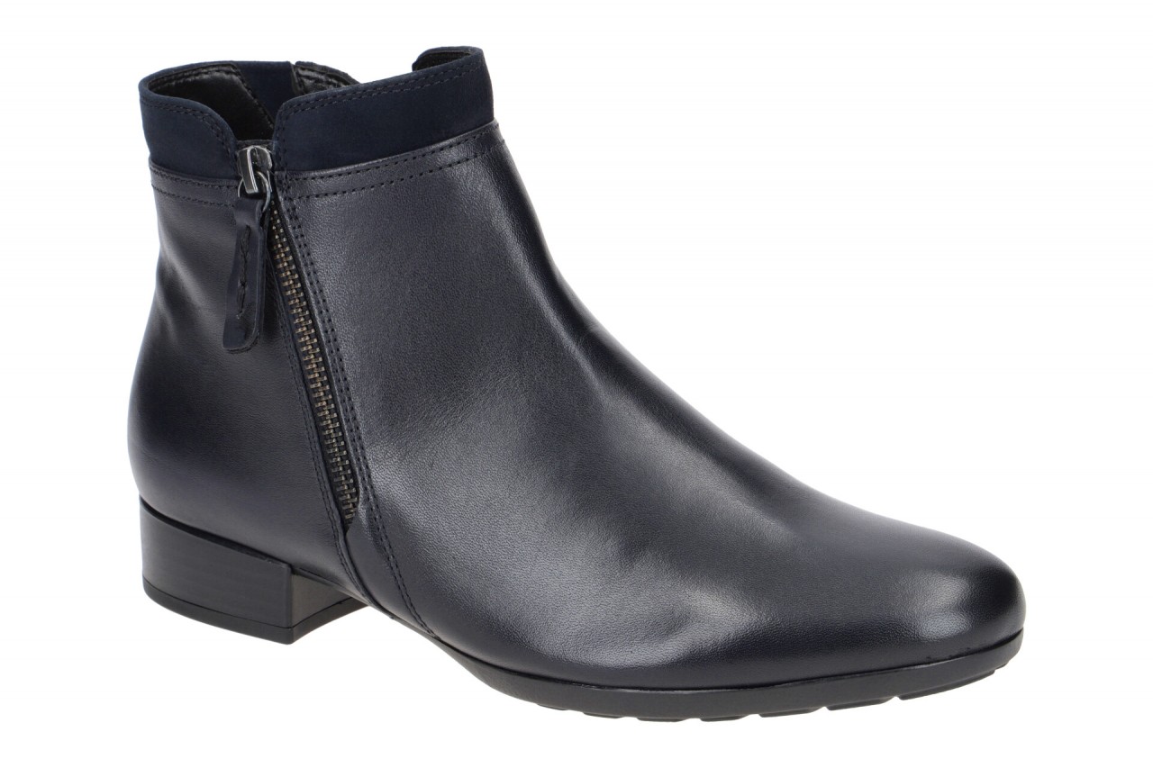 Gabor 8031.02 Damen Stiefeletten Blau Midnight H-Extra Weit Elegante Blockabsatz 1 Gabor 8031.02 Damen Stiefeletten Blau Midnight H-Extra Weit Elegante Blockabsatz