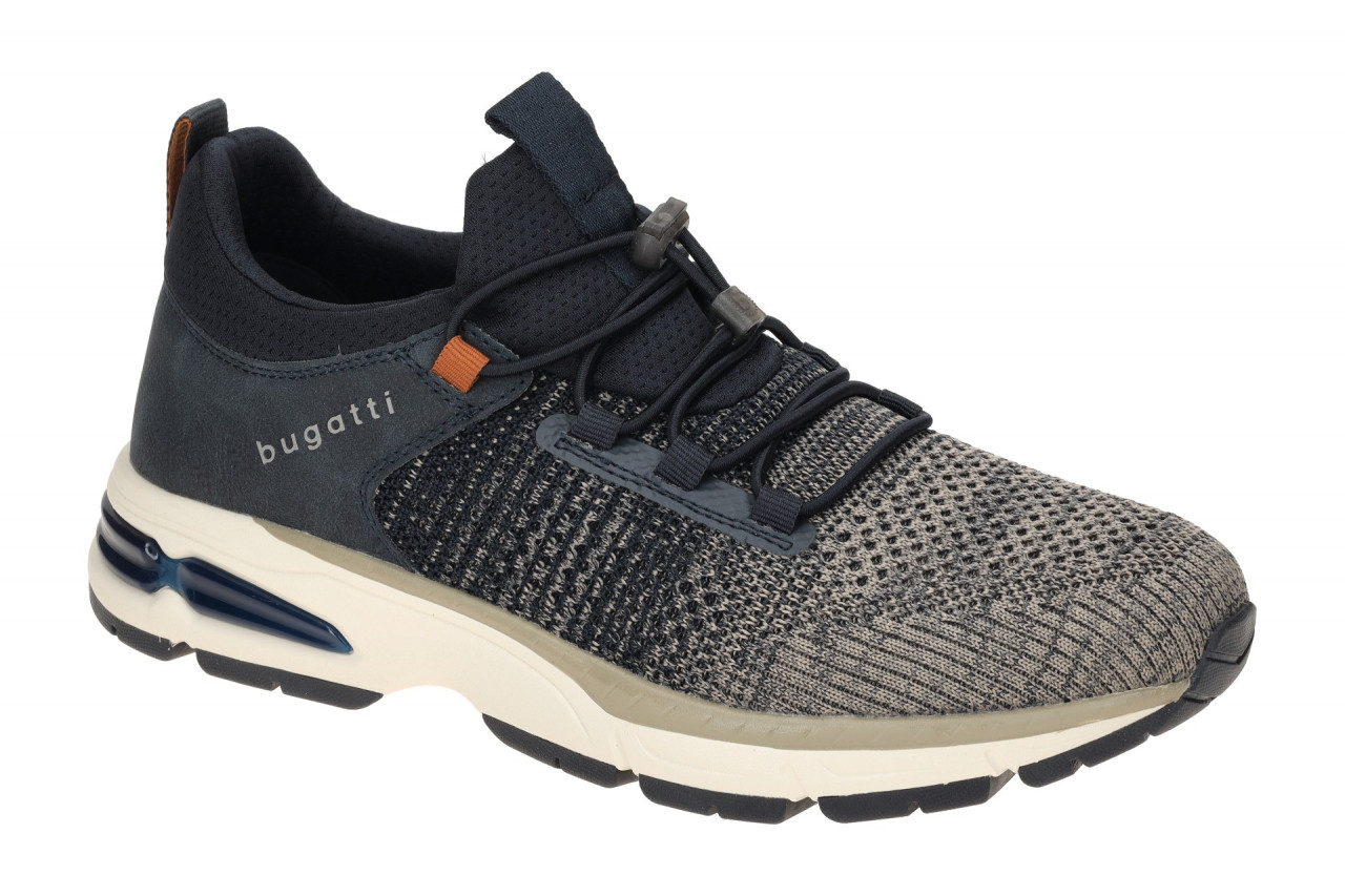 Bugatti 321-AOX60-6969 Herrenschuhe Sneakers taupe grau + dunkelblau | Weich ... 1 Bugatti 321-AOX60-6969 Herrenschuhe Sneakers taupe grau + dunkelblau | Weich ...