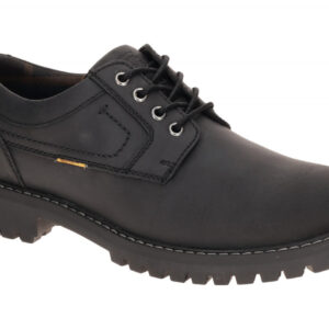 camel active Herrenschuhe 57BUA01-402100 BUST Schwarz Crazy Horse Lederschuhe