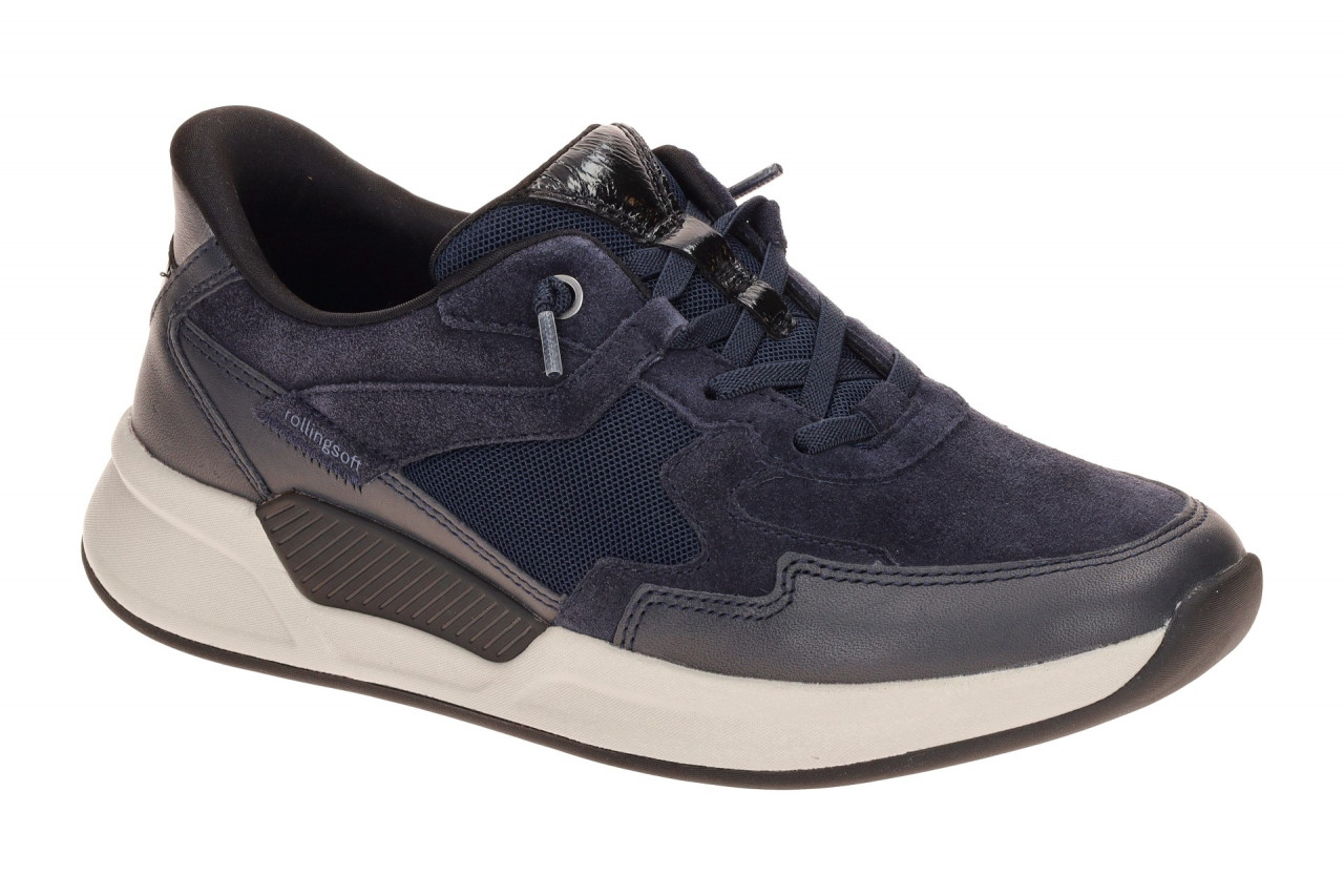 Gabor 0104.02.002 ROLLINGSOFT Damen Halbschuhe dark-blue kombi sportlich 1 Gabor 0104.02.002 ROLLINGSOFT Damen Halbschuhe dark-blue kombi sportlich