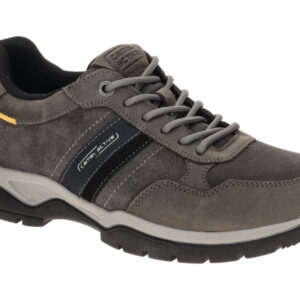 camel active Herrenschuhe BUD TWO Grau-Asphalt/Blue bequeme Schn?r Halbschuhe