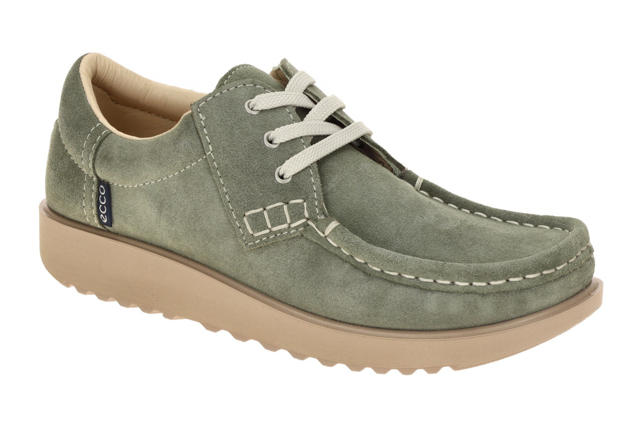Ecco 32000361477 Damen Schn?r-Halbschuhe Gr?n Smokey Olive Bequem & Flexibel 1 Ecco 32000361477 Damen Schn?r-Halbschuhe Gr?n Smokey Olive Bequem & Flexibel
