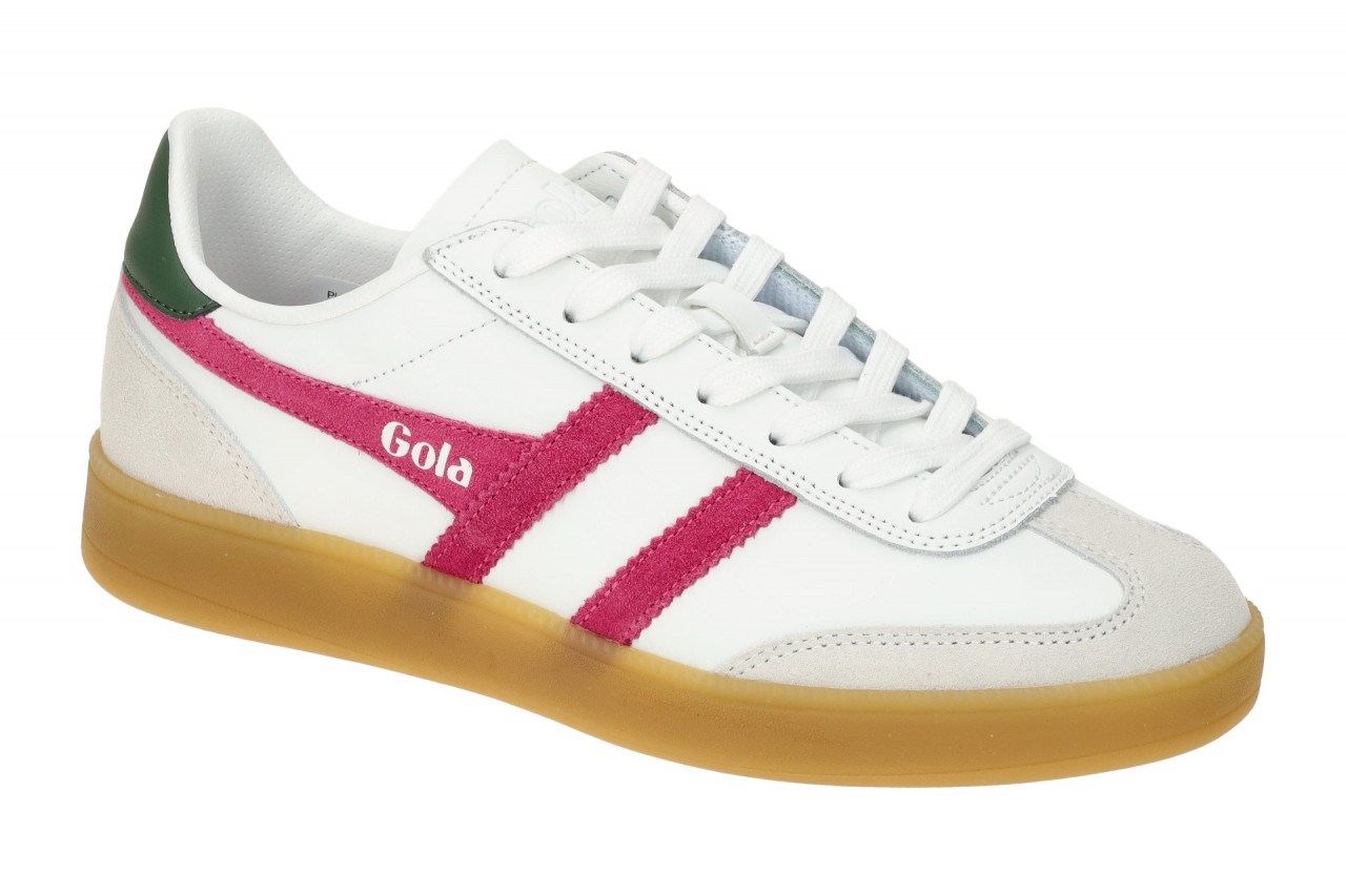 Gola CLB744WK Viper Leather Damenschuhe Sneaker wei?/pink/gr?n/braun 1 Gola CLB744WK Viper Leather Damenschuhe Sneaker wei?/pink/gr?n/braun