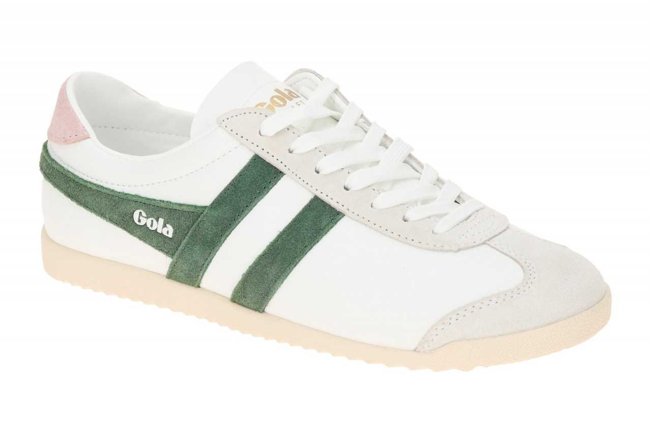 Gola CLA366WN Bullet Pure Damen Sneaker Wei? Gr?n Rosa Beige Flach 1 Gola CLA366WN Bullet Pure Damen Sneaker Wei? Gr?n Rosa Beige Flach