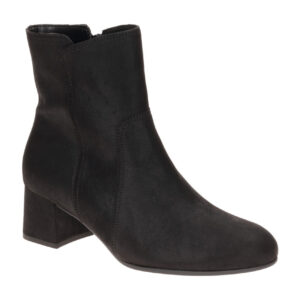 Gabor 8063.01.005 Damen Stiefeletten Schwarz - elegante Ankle Boots mit Block...