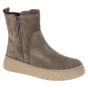 Gabor 8014.04.003 Damen Stiefeletten taupe Dreamvelour bequem