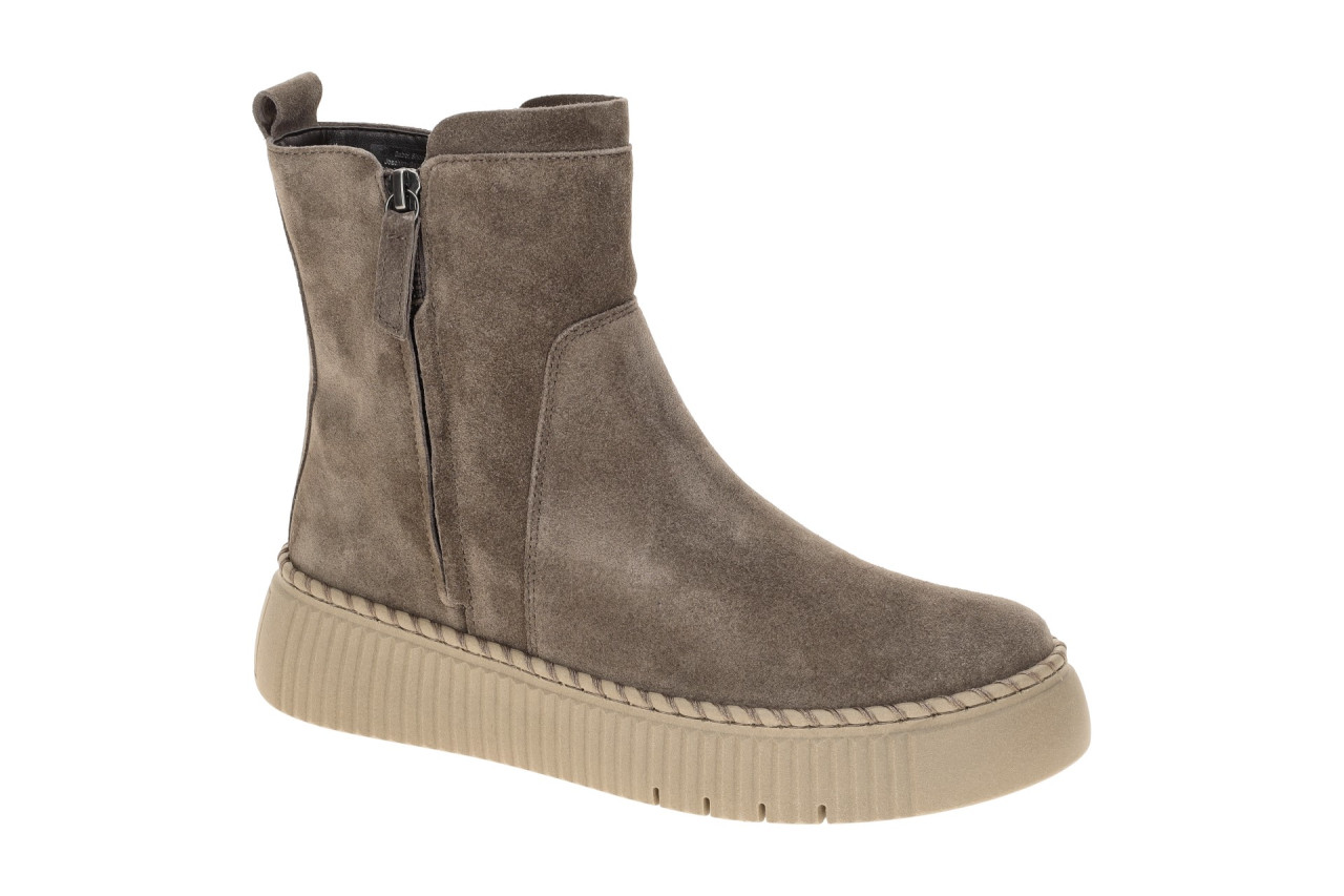 Gabor 8014.04.003 Damen Stiefeletten taupe Dreamvelour bequem 1 Gabor 8014.04.003 Damen Stiefeletten taupe Dreamvelour bequem