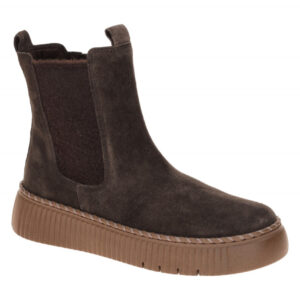 Gabor 8014.01.004 Damen Stiefeletten mocca braun bequem mit Keilabsatz