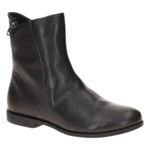 Think 001417 Damen Stiefeletten AGRAT 2 schwarz Echtleder mit Gummisohle