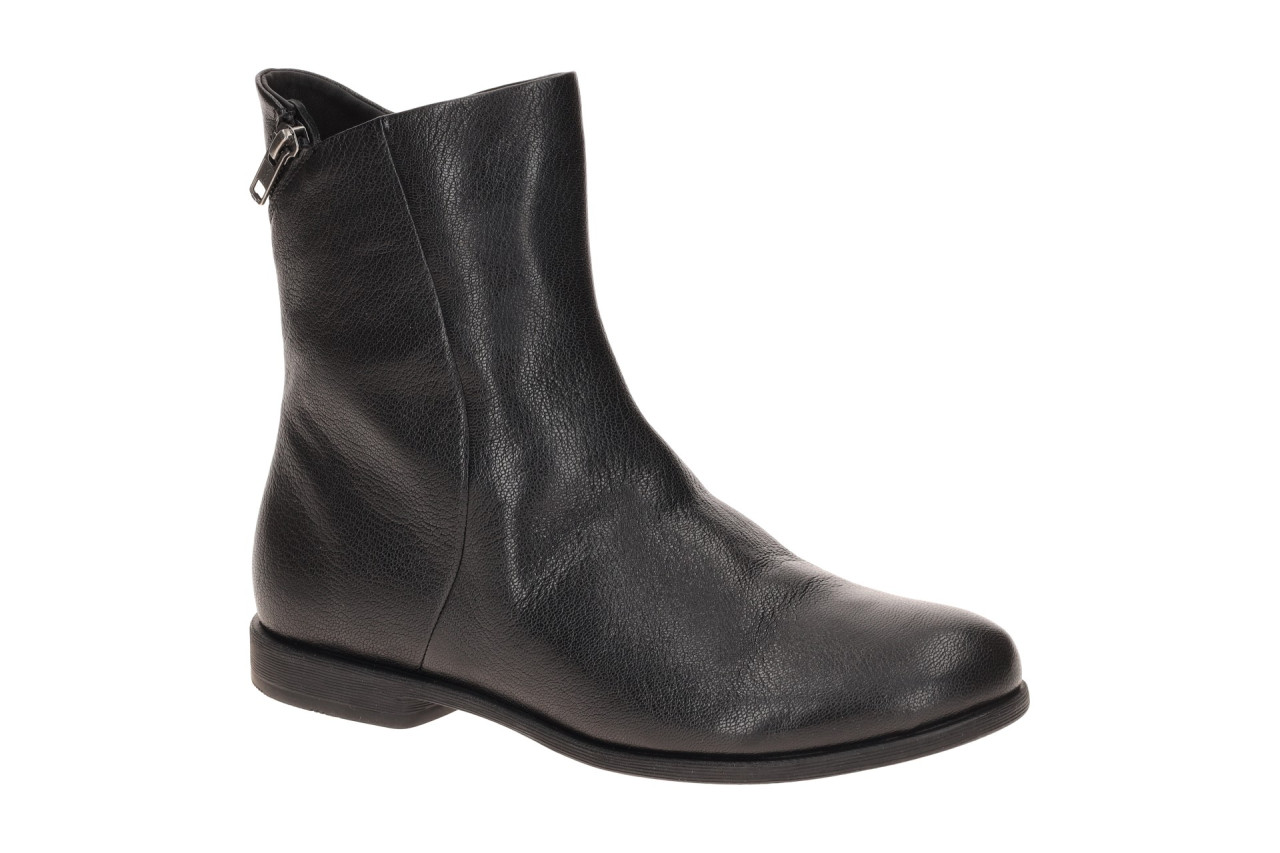 Think 001417 Damen Stiefeletten AGRAT 2 schwarz Echtleder mit Gummisohle 1 Think 001417 Damen Stiefeletten AGRAT 2 schwarz Echtleder mit Gummisohle