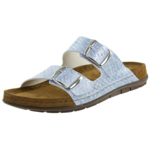 Rohde Alba Softino Pantolette Damen Hausschuhe Sandale 5862 53 türkis