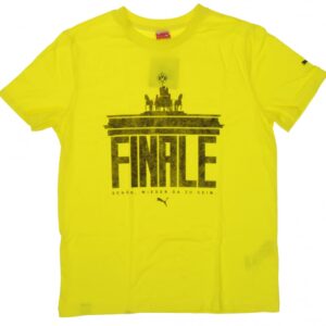 Puma BVB Final Berlin Tee wms T-Shirt Damen gelb Borussia Dortmund