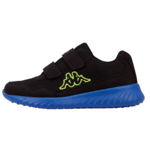 Kappa Jungen Sneaker Kinder Turnschuhe 260687K black/blue