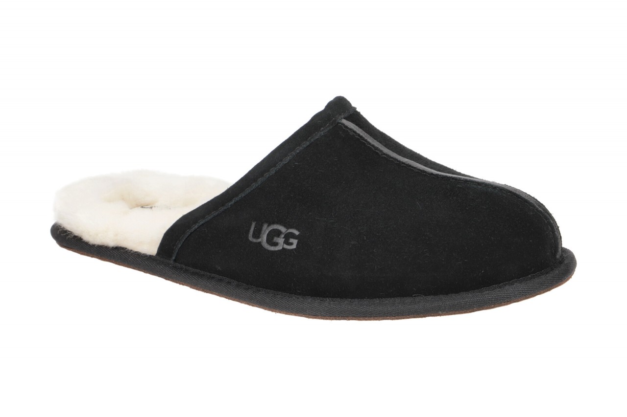 UGG 1101111 blk SCUFF Herren Pantoletten Schwarz Echtleder Warmfutter 1 UGG 1101111 blk SCUFF Herren Pantoletten Schwarz Echtleder Warmfutter