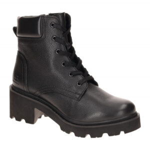 Josef Seibel Damen Stiefeletten 98302 MI743 100 Schwarz - Bequeme Lace Up Boots