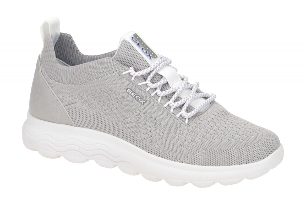 Geox D15NUA SPHERICA Damen Sneaker light grey Textil-Mesh-Synthetik 1 Geox D15NUA SPHERICA Damen Sneaker light grey Textil-Mesh-Synthetik