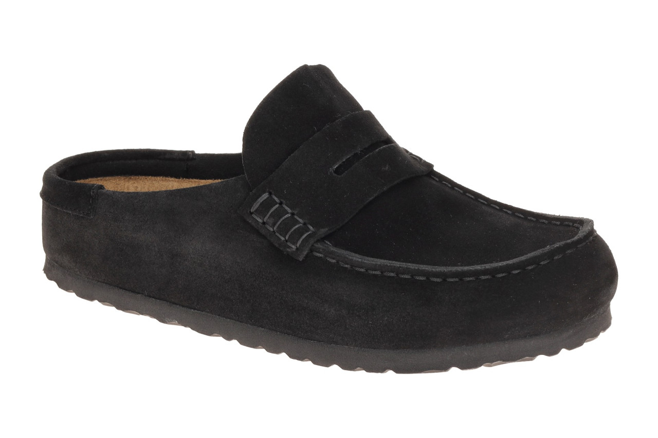 Birkenstock 1030813 BS Naples_Wrapped_Da Schwarz Damen Clogs aus echtem Velou... 1 Birkenstock 1030813 BS Naples_Wrapped_Da Schwarz Damen Clogs aus echtem Velou...