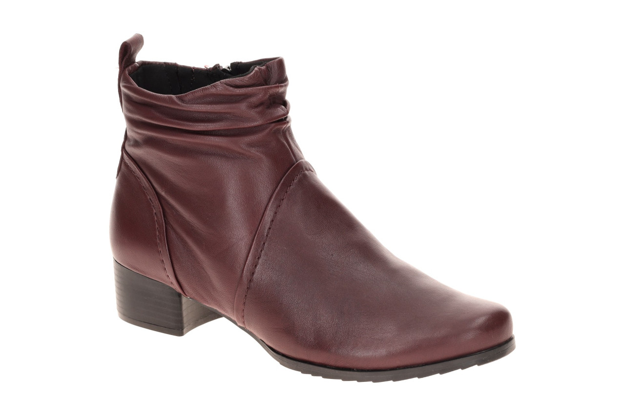 CAPRICE Damen Stiefeletten 25358-41 Bordeauxrot, Echtleder, Extra Weit, Block... 1 CAPRICE Damen Stiefeletten 25358-41 Bordeauxrot, Echtleder, Extra Weit, Block...