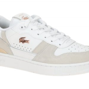 Lacoste 48SFA0043_1Y9 Court Sneaker Women wei?/offwhite/rosa/beige Leather/Ve...