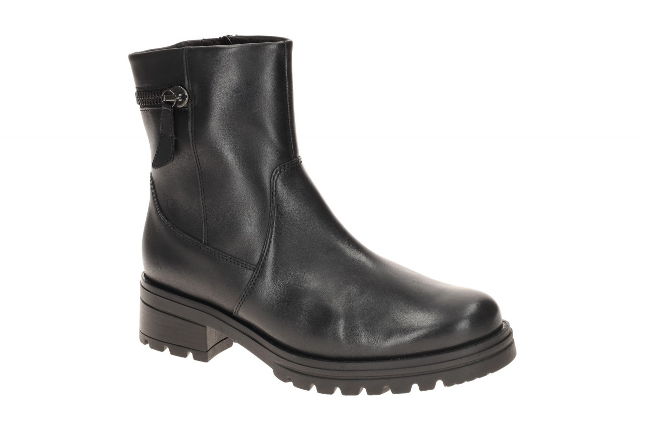Gabor 72.780 Damen Stiefeletten schwarz - elegante, wadenhohe Echtleder Stiefel 1 Gabor 72.780 Damen Stiefeletten schwarz - elegante, wadenhohe Echtleder Stiefel