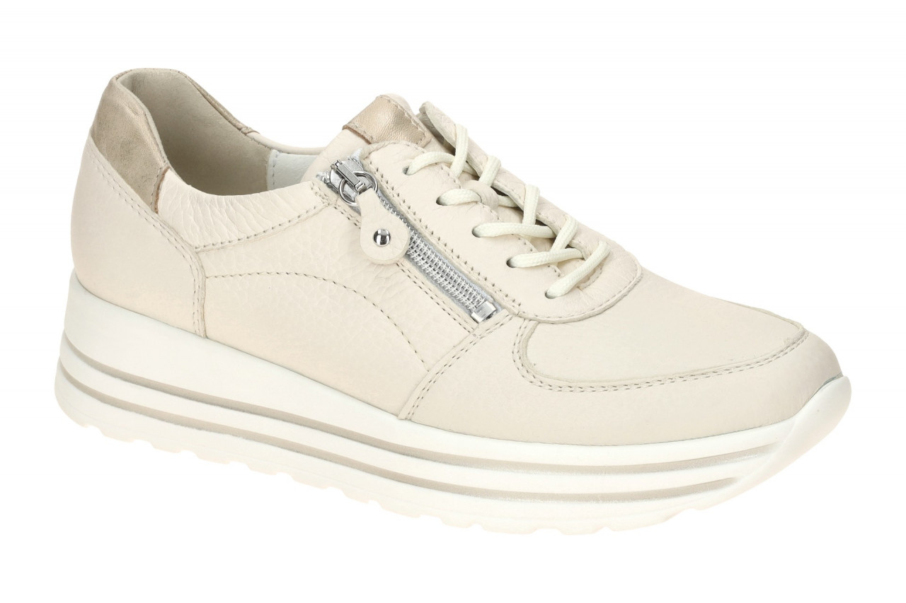 Waldl?ufer 758009 H-LANA Bequeme Schn?r-Halbschuhe beige perl/lightgold 1 Waldl?ufer 758009 H-LANA Bequeme Schn?r-Halbschuhe beige perl/lightgold