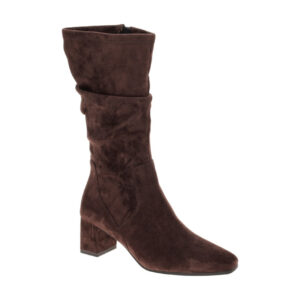 CAPRICE Damenstiefel 25303-47-302 dunkelbraun Stretch Schaft eckiger Absatz