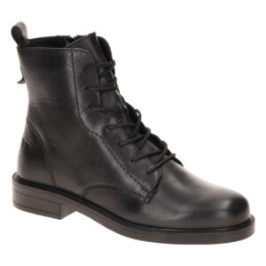 Tamaris 1-25105-47 Damen Stiefeletten schwarz bequem Lace Up Boots
