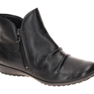 Josef Seibel Damen Stiefeletten 79769 VL971 100 NALY 69 Schwarz Glattleder ru...